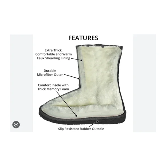 DAWGS Faux Shearling Boots! - Picture 7 of 7